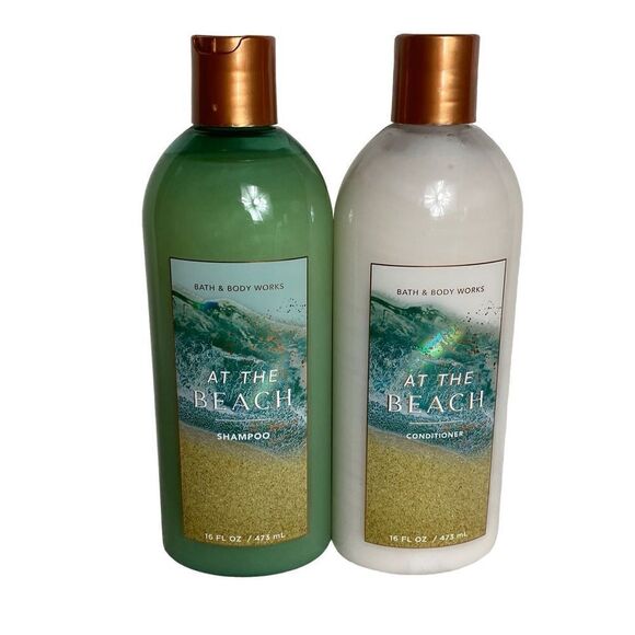 Bath and Body Works AT THE BEACH Shampoo & Conditioner 2 pc SET - Picture 1 of 5